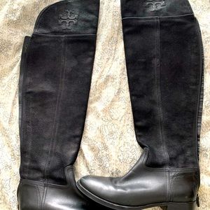Simone OTK Tory Burch boots.